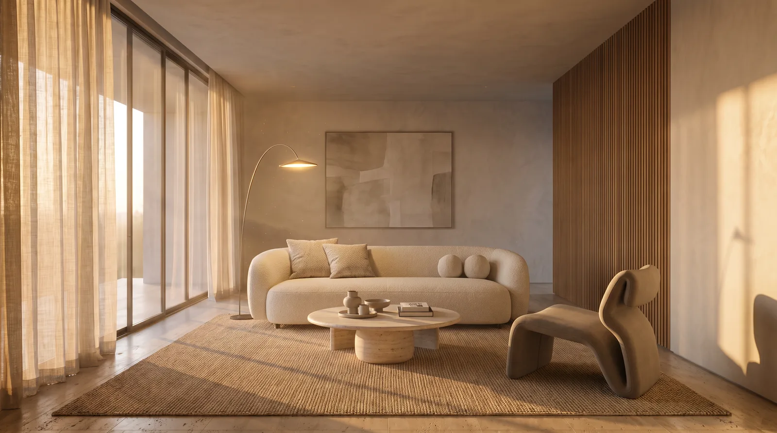 The room, fully designed